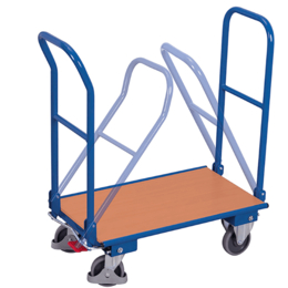 Variofit Platform Trolley with Two Folding Handlebars - 250kg