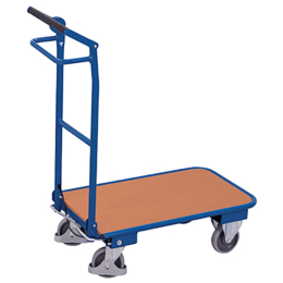 Variofit Folding Handlebar Platform Trolley with Dead Mans Brake - 150kg