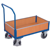 Variofit Box Trolley With Board Panel Sides - 500kg