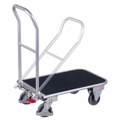 Variofit Aluminium Folding Handlebar Platform Trolley - 150kg