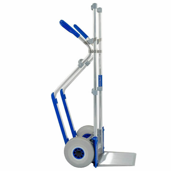 Expresso Heavy Duty Aluminium Sack Truck with Puncture-Proof Wheels - 300kg