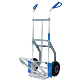 Expresso Heavy Duty Aluminium Sack Truck with Dual Foot Iron - 300kg