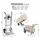 Cosco 3-in-1 Aluminium Hand Truck with Puncture Proof Wheels - 350kg