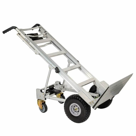 Cosco 3-in-1 Aluminium Hand Truck with Puncture Proof Wheels - 350kg