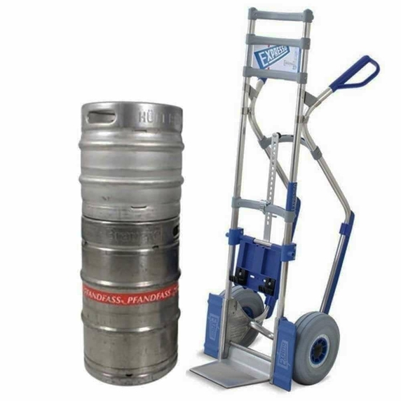 Expresso Keg Trolley Aluminium Sack Truck - 200kg