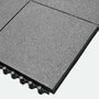 Blue Diamond Cushion Link Solid Top Floor Mat - Abrasive