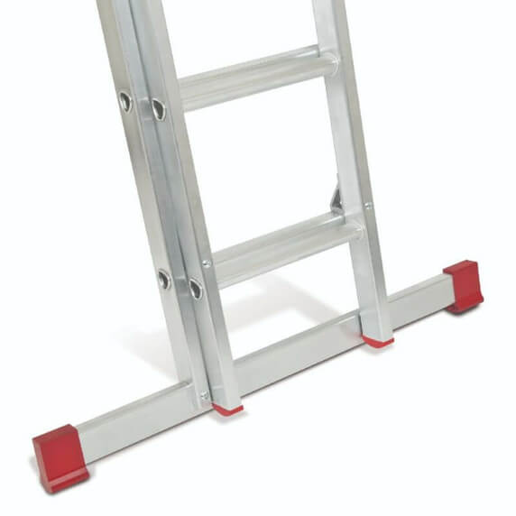 Lyte NBD225 EN131-2 Non-Professional Double Section Extension Ladder (2x7 Rung - 3.3m)