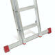 Lyte NBD225 EN131-2 Non-Professional Double Section Extension Ladder (2x7 Rung - 3.3m)