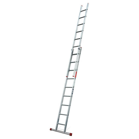 Lyte NBD230 EN131-2 Non-Professional Double Section Extension Ladder (2x9 Rung - 5.5m)