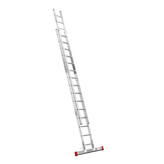 Lyte NBD245 EN131-2 Non-Professional Double Section Extension Ladder (2x15 Rung - 7.8m)