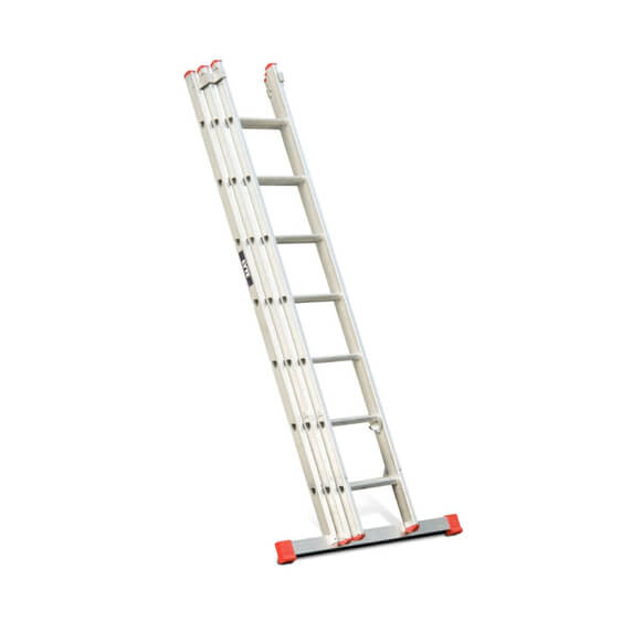 Lyte NBD325 EN131-2 Non-Professional Triple Section Extension Ladder (3x7 Rung - 4.5m)