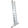 Lyte NBD330 EN131-2 Non-Professional Triple Section Extension Ladder (3x9 Rung - 6m)