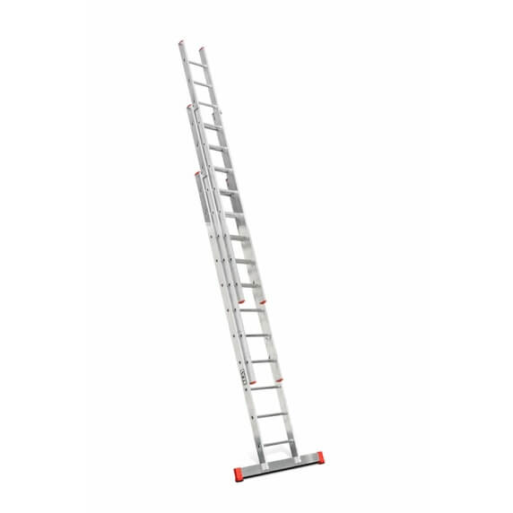 Lyte NBD335 EN131-2 Non-Professional Triple Section Extension Ladder (3x11 Rung - 7.8m)