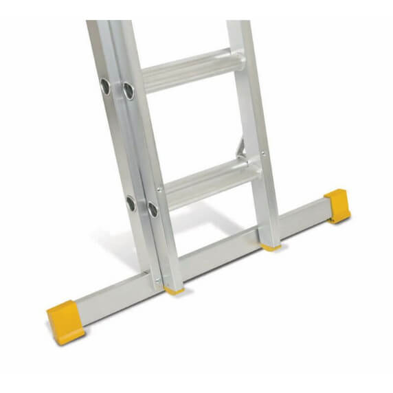 Lyte NELT225 EN131-2 Professional Double Section Extension Ladder (2x8 Rung - 3.8m)