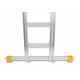 Lyte NELT225 EN131-2 Professional Double Section Extension Ladder (2x8 Rung - 3.8m)