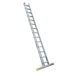 Lyte NELT240 EN131-2 Professional Double Section Extension Ladder (2x14 Rung - 7m)