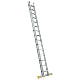 Lyte NELT245 EN131-2 Professional Two Section Extension Ladder (2x15 Rung - 7.8m)