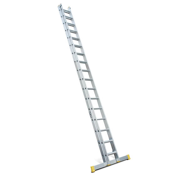 Lyte NELT250 EN131-2 Professional Two Section Extension Ladder (2x17 Rung - 8.9m)