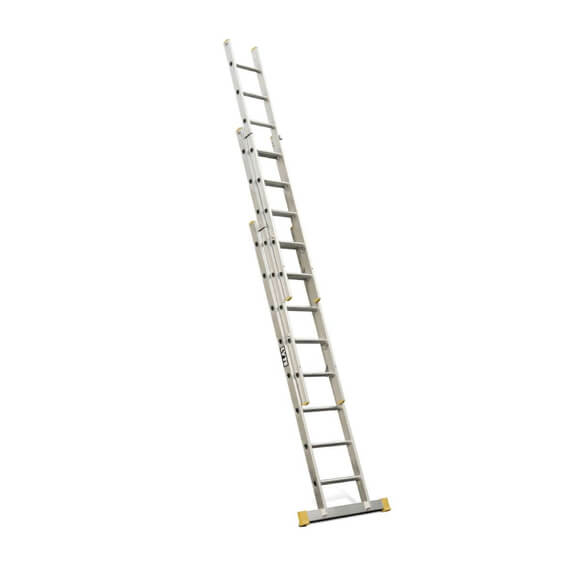 Lyte NELT325 EN131-2 Professional Three Section Extension Ladder (3x8 Rung - 5.2m)