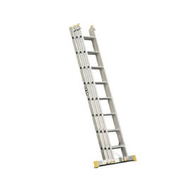 Lyte NELT325 EN131-2 Professional Three Section Extension Ladder (3x8 Rung - 5.2m)