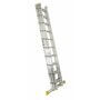 Lyte NELT330 EN131-2 Professional Three Section Extension Ladder (3x10 Rung - 7m)