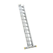 Lyte NELT335 EN131-2 Professional Three Section Extension Ladder (3x12 Rung - 8.5m)