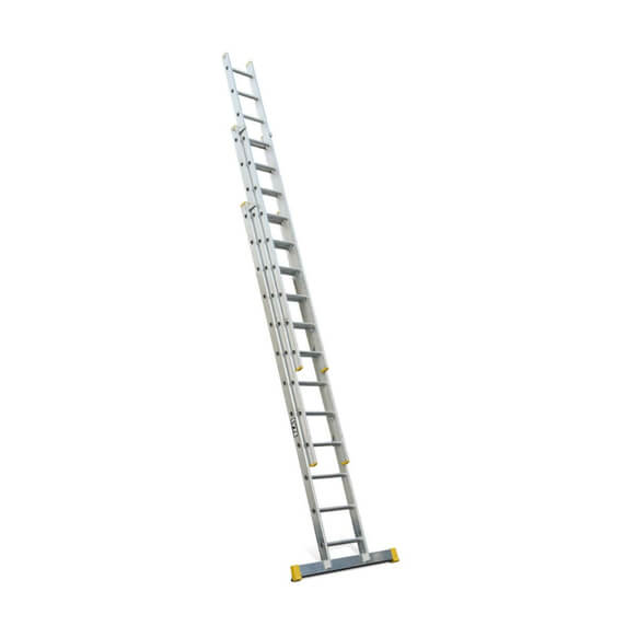 Lyte NELT340 EN131-2 Professional Three Section Extension Ladder (3x14 Rung - 9.6m)