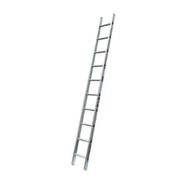 Lyte NELT130 EN131-2 Professional Single Section Aluminium Ladder (11 Rung - 2.9m)