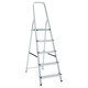 Lyte NENPL5 Lightweight Aluminium Platform Stepladder (5 Tread - 1m Platform)