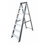 Lyte NBSBB7 Professional Aluminium Swingback Stepladder with Tool Tray (7 Tread - 1.5m)