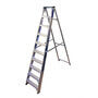 Lyte NBSBB10 Professional Aluminium Swingback Stepladder with Tool Tray (10 Tread - 2.1m)