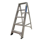 Lyte NESS5 Industrial Aluminium Swingback Stepladder (5 Tread - 1m)