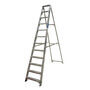 Lyte NESS12 Industrial Aluminium Swingback Stepladder (12 Tread - 2.5m)