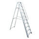 Lyte NESS10HR Industrial Swingback Steps with Handrails (10 Tread - 2.1m)