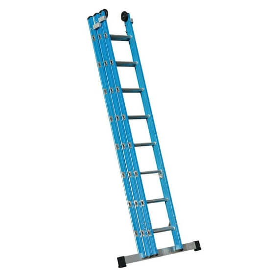 Lyte GFNELT325 EN131-2 Professional Glassfibre Triple Extension Ladder (3x8 Rung - 6m)