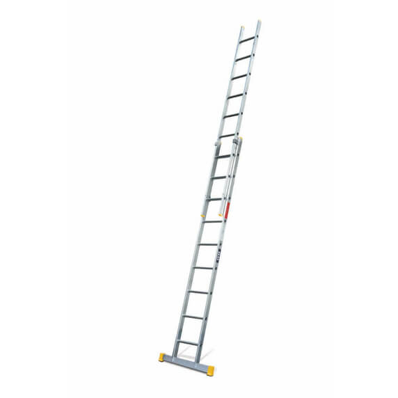 Lyte NGLT230 General Trade Lightweight Double Extension Ladder (2x9 Rung - 4.4m)