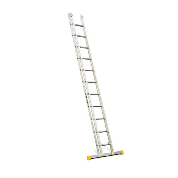 Lyte NGLT235 General Trade Lightweight Double Extension Ladder (2x11 Rung - 5.5m)