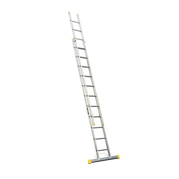 Lyte NGLT235 General Trade Lightweight Double Extension Ladder (2x11 Rung - 5.5m)