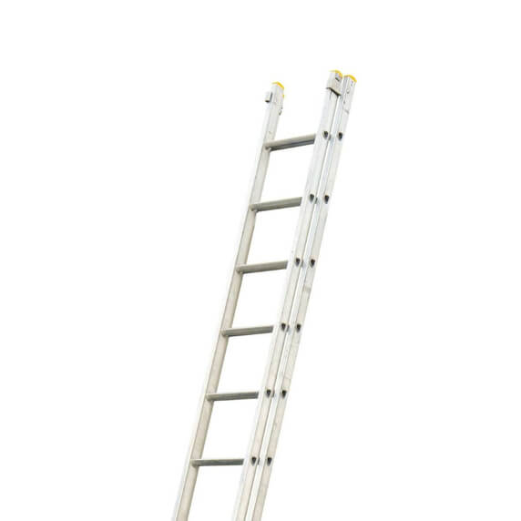 Lyte NGLT235 General Trade Lightweight Double Extension Ladder (2x11 Rung - 5.5m)