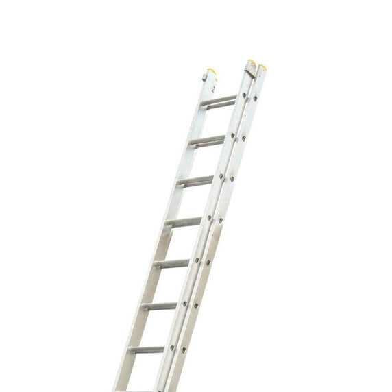 Lyte NGLT240 General Trade Lightweight Double Extension Ladder (2x13 Rung - 6.6m)