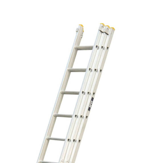 Lyte NGLT325 General Trade Lightweight Triple Extension Ladder (3x7 Rung - 4.4m)