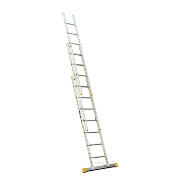 Lyte NGLT325 General Trade Lightweight Triple Extension Ladder (3x7 Rung - 4.4m)