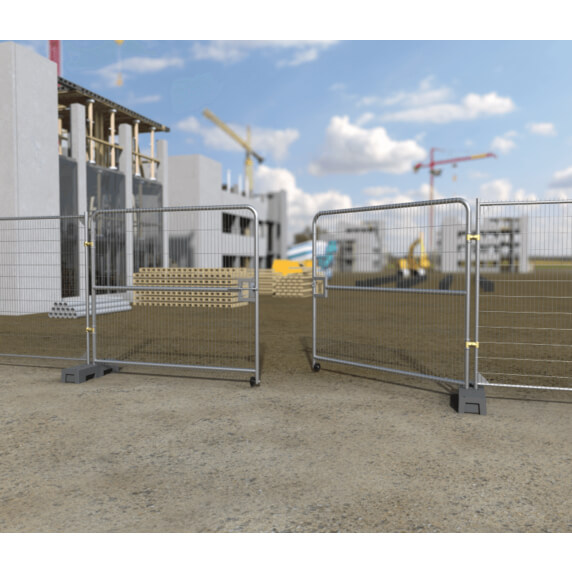 Heras Temporary Fencing Vehicle Access Gate