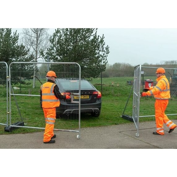 Heras Temporary Fencing Vehicle Access Gate