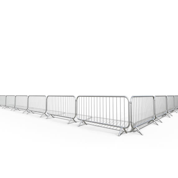 Heras Fixed Leg Pedestrian Crowd Control Barrier