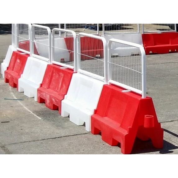 Heras Evo Road Barrier Mini Mesh Fence Panel