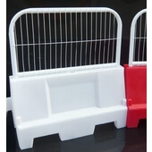 Heras Evo Road Barrier Mini Mesh Fence Panel